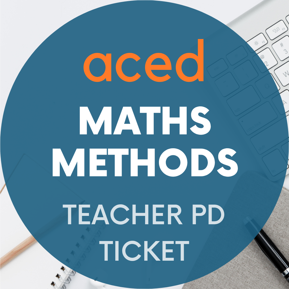 Units 3&4 Maths Methods Exam Revision Lecture 2026: 30th September, 4–7pm