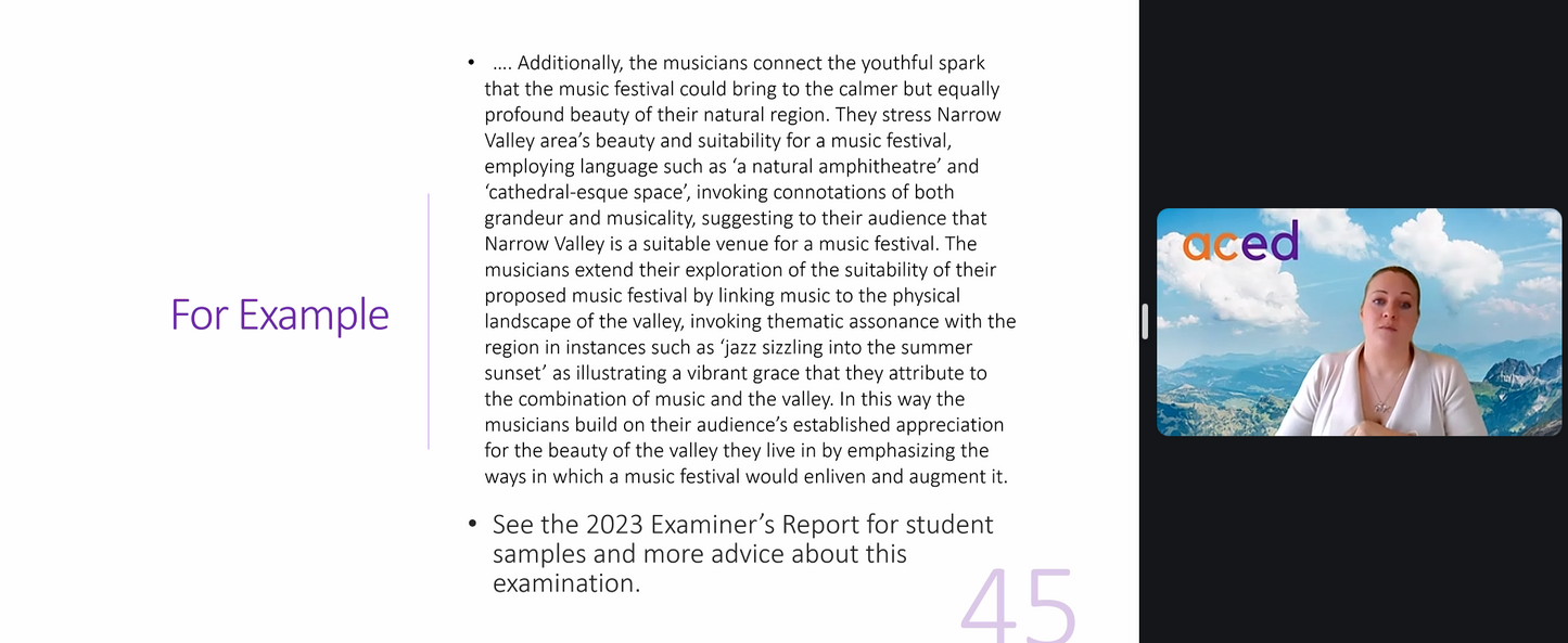 Units 3&4 English Exam Revision Lecture 2025: 20th October, 4:30pm – 7pm