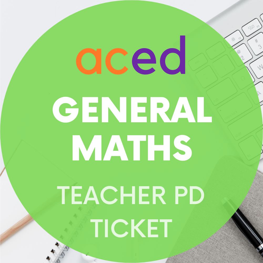 Units 3&4 General Maths Exam Revision Lecture 2026: 19th September, 4–7pm