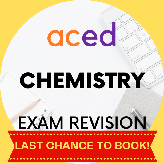 Units 3&4 Chemistry Exam Revision Lecture 2025: 16th October, 4pm – 7:30pm