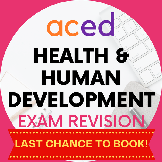 Units 3&4 Health and Human Development Exam Revision Lecture 2025: 15th October, 4pm – 7:30pm