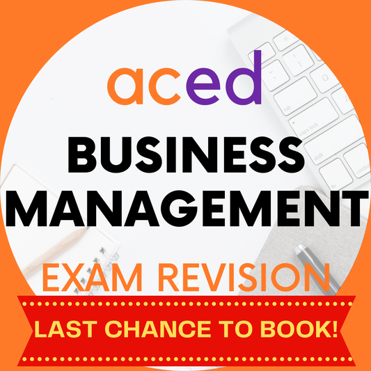 Units 3&4 Business Management Exam Revision Lecture 2025: 17th October, 4pm – 7:30pm