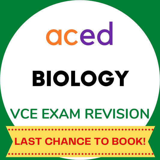 Units 3&4 Biology Exam Revision Lecture 2023: 8th October, 9am–12:30pm (repeat)