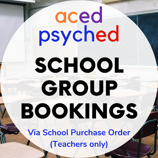 School Group Bookings (Teachers only)